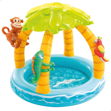 Intex Tropical Island Baby Pool Inflated