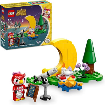 Lego Animal Crossing Stargazing with Celeste Building Kit 77053 78 pcs