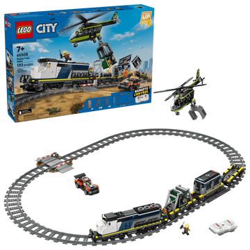 Lego City Police Train Heist