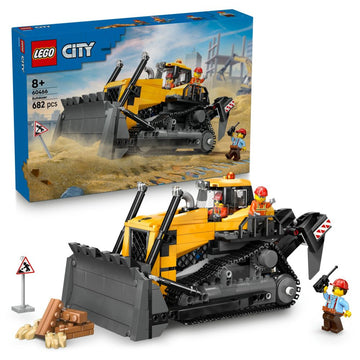 Lego City Yellow Bulldozer Toy V29