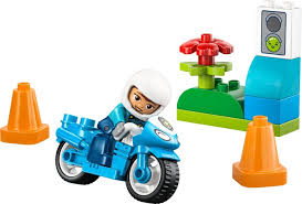 Lego Duplo 10471 Blue Police Motorcycle