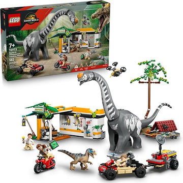 Lego Jurassic World Raptor And Titanosaurus Tracking Mission