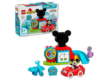 Lego Mickey Mouse Clubhouse And Car 10454 With 27pcs
