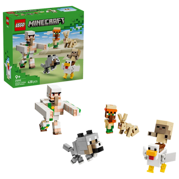 Lego Minecraft 21592 Chicken Jockey Desert Attack 428Pcs