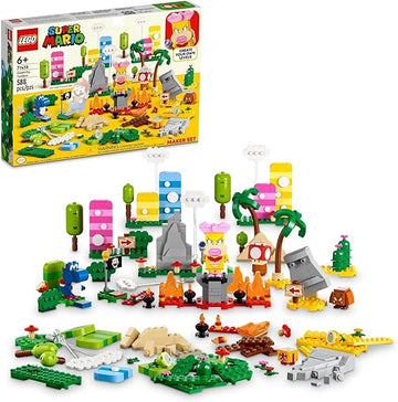 Lego Super Mario Creativity Toolbox Maker Set 71418 with 588pcs
