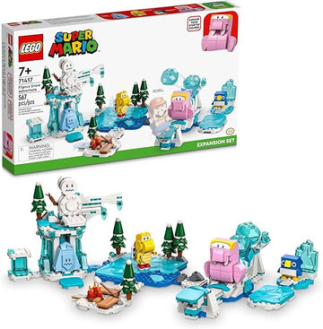 Lego Super Mario Fliprus Snow Adventure Expansion Set 71417 with 567pcs