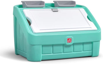 Step2 Toy Box & Art Lid 2 in 1 Mint